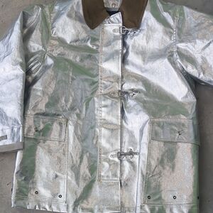 Navy Fireman Jacket- M